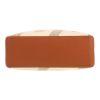 Hermès  H Ambié shopping bag  in beige canvas  and gold leather - Detail D1 thumbnail
