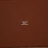Hermès  H Ambié shopping bag  in beige canvas  and gold leather - Detail D2 thumbnail