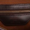 Louis Vuitton  Chelsea shoulder bag  in ebene damier canvas  and brown - Detail D2 thumbnail