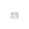 Bague bandeau Chanel Camélia Fil en or blanc et diamants - 360 thumbnail