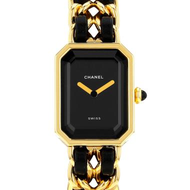 Chanel Première  size M  in gold plated Ref: Chanel - H0001  Circa 1990
