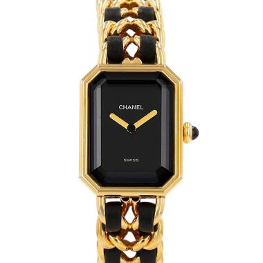 Orologio Chanel Première taglia M  in oro placcato Ref: Premiére  Circa 1990