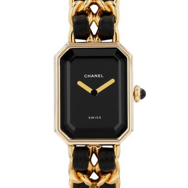 Chanel Première  size M  in gold plated Circa 1990