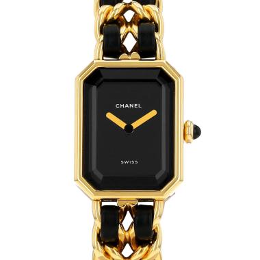Chanel Première  size M  in gold plated Ref: Chanel - H0001  Circa 1990