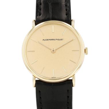 Montre Audemars Piguet Vintage en or jaune Vers 1980