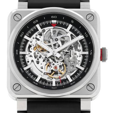 Bell & Ross BR03 Skeleton Limited edition in stainless steel Ref: Bell & Ross - BR03-92  Circa 2017