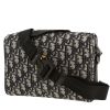 Dior  Lingot 22 shoulder bag  in navy blue monogram canvas Oblique - 00pp thumbnail