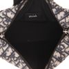Dior  Lingot 22 shoulder bag  in navy blue monogram canvas Oblique - Detail D3 thumbnail