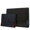Pochette Dior   in pelle nera e blu marino - 00pp thumbnail