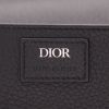 Borsa portadocumenti Dior  Saddle in pelle martellata nera - Detail D2 thumbnail