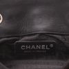 Chanel   shoulder bag  in black satin - Detail D2 thumbnail