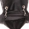Borsa a tracolla Chanel   in raso nero - Detail D3 thumbnail