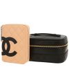 Chanel   vanity case  in black leather - 00pp thumbnail