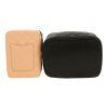 Chanel   vanity case  in black leather - Detail D1 thumbnail