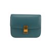 Celine  Classic Box shoulder bag  in blue leather - 360 thumbnail