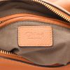 Sac à main Chloé   en cuir grainé marron - Detail D2 thumbnail