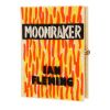 Olympia Le-Tan Moonraker - Ian Fleming Moonraker - Ian Fleming pouch  in beige, orange, yellow and black canvas - 00pp thumbnail