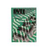 Pochette Olympia Le-Tan Byte Byte en toile verte, beige noire et grise - 360 thumbnail
