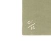 Olympia Le-Tan Demon Telegraph - Ace Magical Magazine pouch  in pigeon blue suede - Detail D4 thumbnail