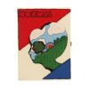 Olympia Le-Tan Normal Bosco Normal Bosco pouch  in beige, red, blue and green canvas - 360 thumbnail
