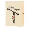 Olympia Le-Tan Petites Luxures Petites Luxures pouch  in beige, black and red canvas - 00pp thumbnail
