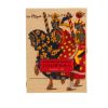 Pochette Olympia Le-Tan OLT X THE MET Metropolitan Museum Journal OLT X THE MET Metropolitan Museum Journal en toile beige, noire rouge et jaune - 360 thumbnail