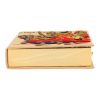 Pochette Olympia Le-Tan OLT X THE MET Metropolitan Museum Journal OLT X THE MET Metropolitan Museum Journal en toile beige, noire rouge et jaune - Detail D1 thumbnail