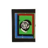 Olympia Le-Tan Vanda Jacintho Vanda Jacintho pouch  in black, green, red and blue canvas - 360 thumbnail
