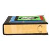 Olympia Le-Tan Vanda Jacintho Vanda Jacintho pouch  in black, green, red and blue canvas - Detail D1 thumbnail