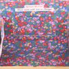 Olympia Le-Tan Vanda Jacintho Vanda Jacintho pouch  in black, green, red and blue canvas - Detail D3 thumbnail