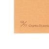 Olympia Le-Tan Charles Dickens Charles Dickens clutch  in beige and brown embroidered canvas - Detail D5 thumbnail