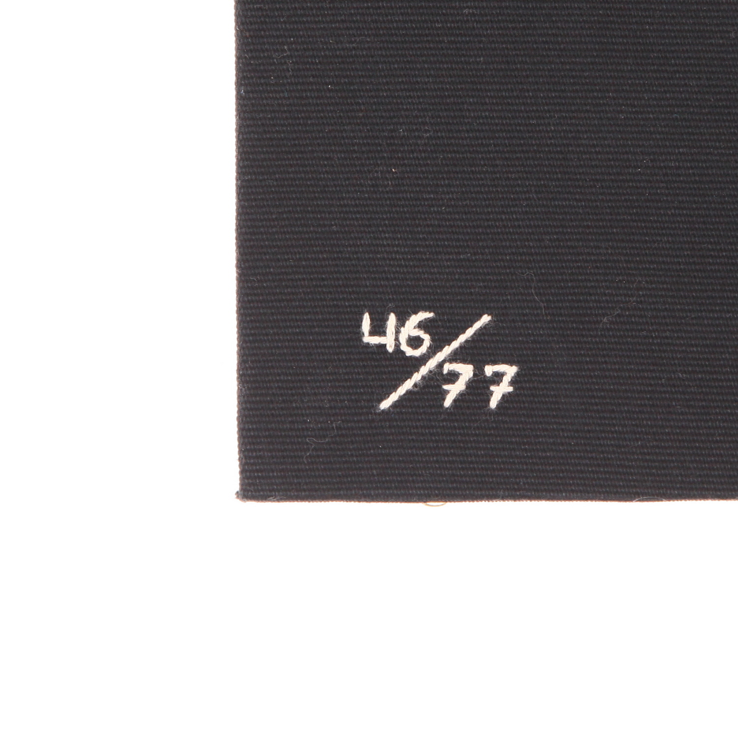 Olympia Le-Tan Monopoly A parker trading Game Monopoly A parker trading Game pouch  in black, red and beige canvas - Detail D4