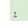Olympia Le-Tan Monopoly passage des deux pavillons pouch  in green canvas - Detail D4 thumbnail