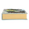 Pochette Olympia Le-Tan   en toile bleue, noire jaune et verte - Detail D1 thumbnail