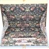 Pochette Olympia Le-Tan   en toile bleue, noire jaune et verte - Detail D3 thumbnail