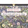 Pochette Olympia Le-Tan Pas de Bouches Inutiles Pas de Bouches Inutiles en toile noire blanche et rouge - Detail D2 thumbnail