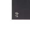 Pochette Olympia Le-Tan Pas de Bouches Inutiles Pas de Bouches Inutiles en toile noire blanche et rouge - Detail D4 thumbnail