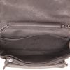 Borsa a tracolla Chanel   in pelle iridescente marrone - Detail D3 thumbnail