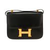 Hermès  Constance handbag  in black box leather - 360 thumbnail