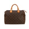 Louis Vuitton  Speedy 30 handbag  in brown monogram canvas  and natural leather - 360 thumbnail
