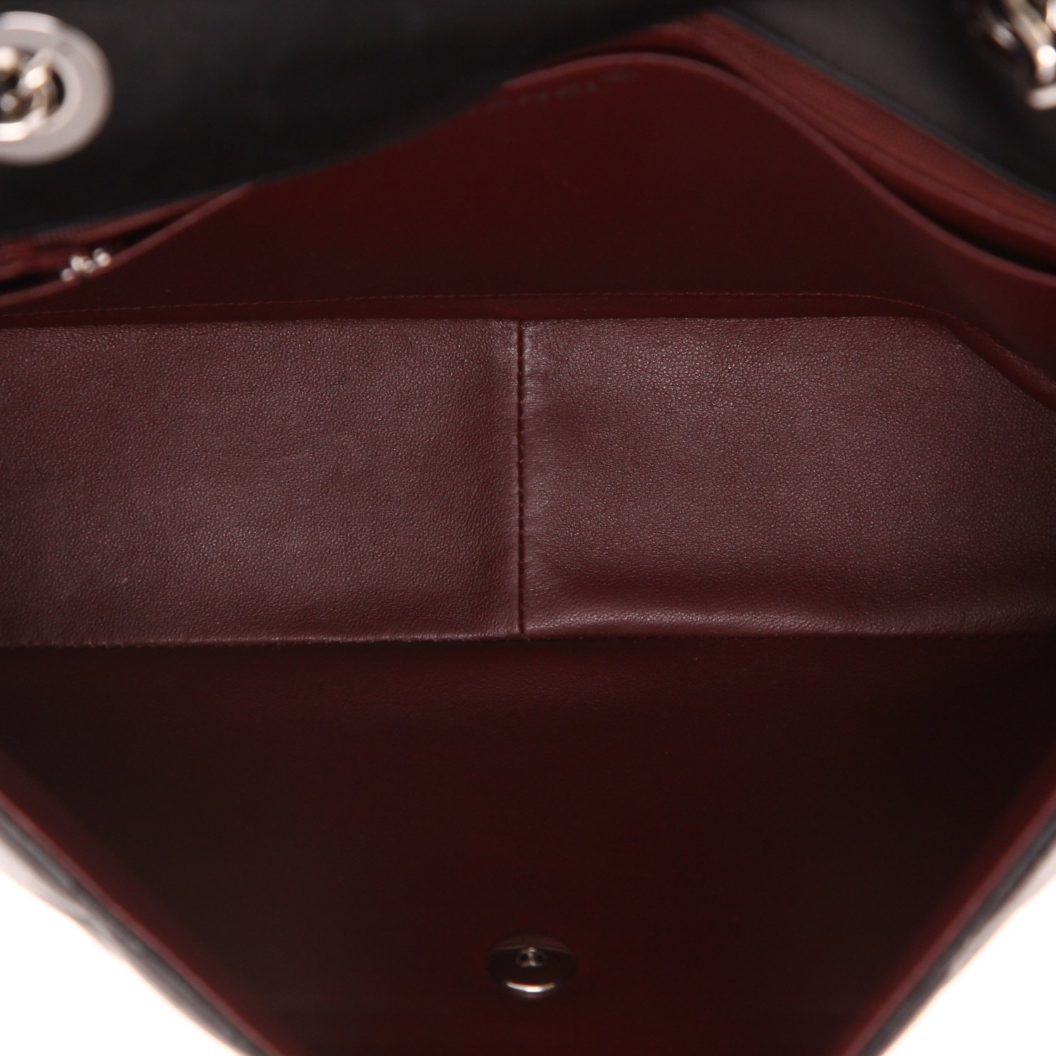 Borsa a tracolla Chanel  Timeless Jumbo in pelle trapuntata nera - Detail D3