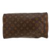 Louis Vuitton  Speedy 30 handbag  in brown monogram canvas  and natural leather - Detail D1 thumbnail