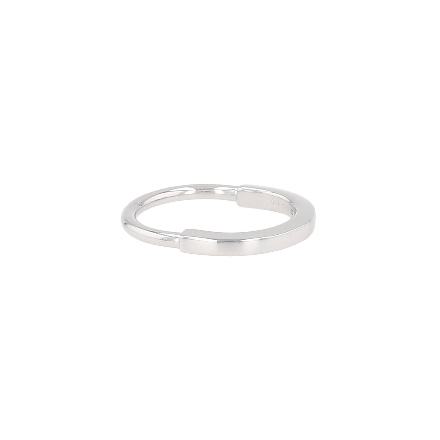 Tiffany 
Co Lock ring in white gold