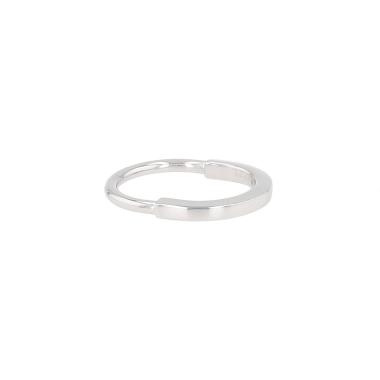 Bague Tiffany 
Co Lock en or blanc