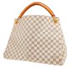 Louis Vuitton  Artsy handbag  in azur damier canvas  and natural leather - 00pp thumbnail