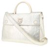 Bolso de mano Dior  Diorever en cuero plateado - 00pp thumbnail