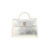 Bolso de mano Dior  Diorever en cuero plateado - 360 thumbnail