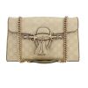 Sac à main Gucci  Guccissima en cuir beige - 360 thumbnail