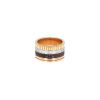 Anello Boucheron Quatre Classique modello grande in 3 ori, diamanti e PVD - 360 thumbnail