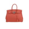 Hermès  Birkin 35 cm handbag  in pink Thé togo leather - 360 thumbnail